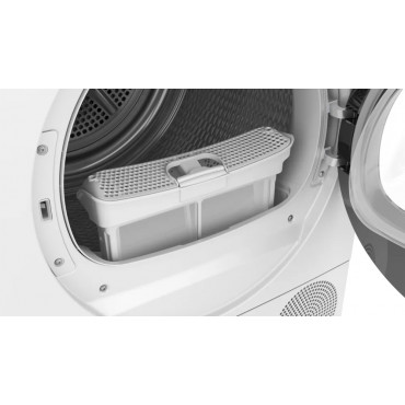 Bosch Dryer Machine with Heat Pump | WQG2450ISN | Energy efficiency class A++ | Front loading | 9 kg | LCD | Depth 61.3 cm | Whi