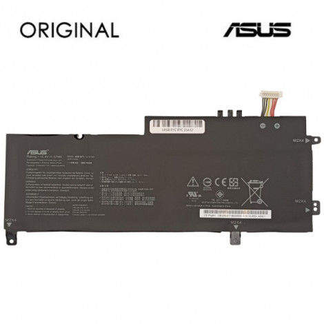 Nešiojamo kompiuterio baterija ASUS C41N1809, 3640mAh, Original