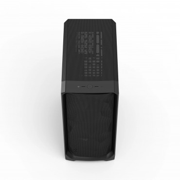 Fractal Design shify 3 Black Solid | Fractal Design Meshify 3 | Black Solid | ATX | Power supply included No