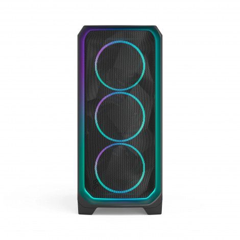 Fractal Design Meshify 3 | Ambience Pro RGB Black TG Light Tint | ATX | Power supply included No