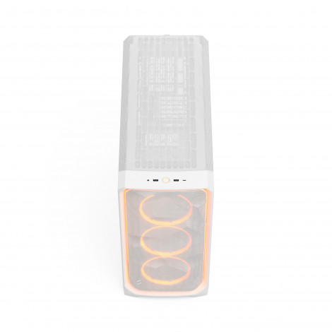 Fractal Design Meshify 3 XL | Ambience Pro RGB White TG Clear Tint | ATX | Power supply included No