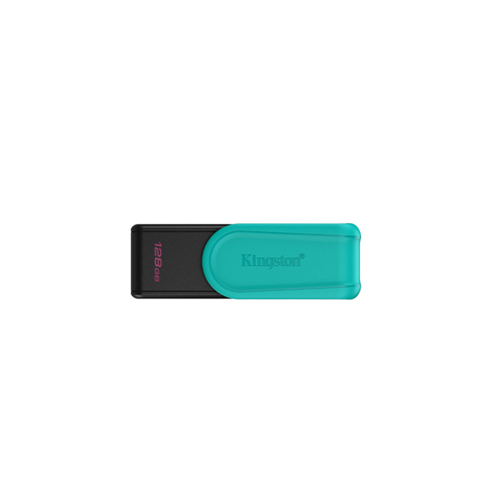 Kingston USB Flash Drive | DataTraveler Exodia S | 128 GB | USB 3.2 Gen 1 | Black/Turquoise