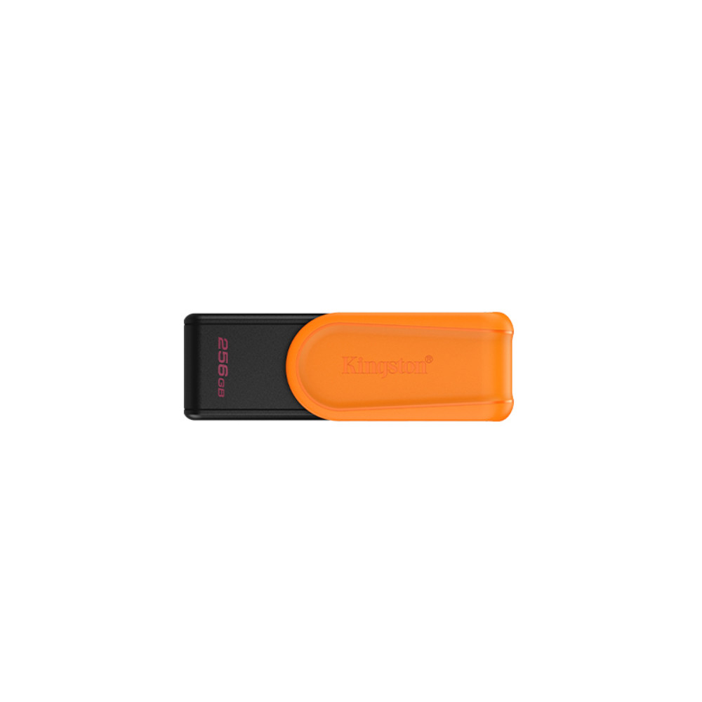 Kingston USB Flash Drive | DataTraveler Exodia S | 256 GB | USB 3.2 Gen 1 | Black/Orange