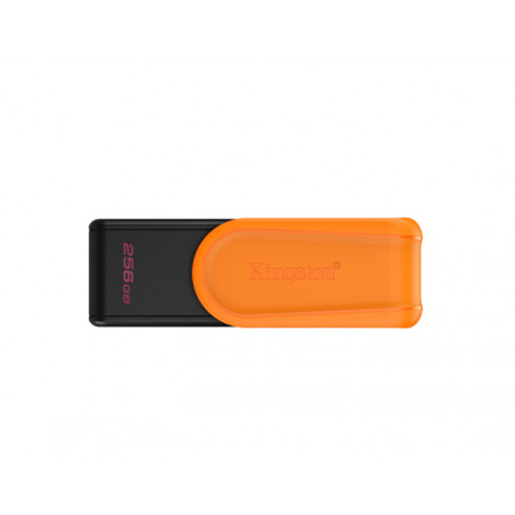Kingston USB Flash Drive | DataTraveler Exodia S | 256 GB | USB 3.2 Gen 1 | Black/Orange