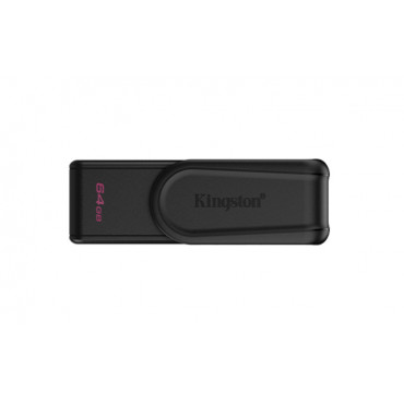 Kingston USB Flash Drive | DataTraveler Exodia S | 64 GB | USB 3.2 Gen 1 | Black