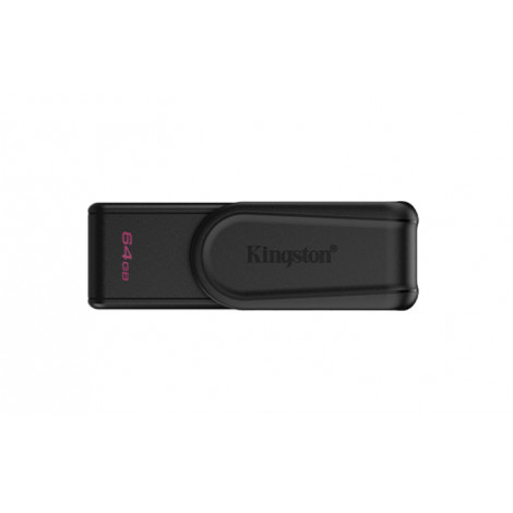 Kingston USB Flash Drive | DataTraveler Exodia S | 64 GB | USB 3.2 Gen 1 | Black
