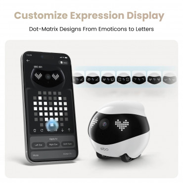 Enabot | Companion Robot | EBO AIR 2 | Compact | Maximum Memory Support 256G