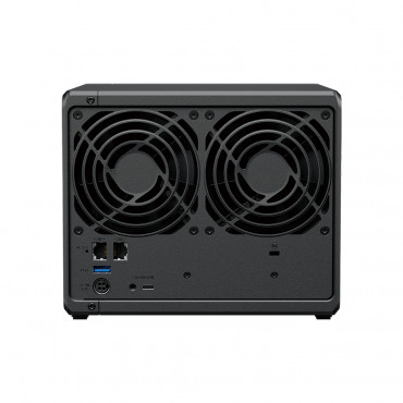 Synology NAS | DS925+ | AMD Ryzen | V1500B | Processor frequency 2.2 GHz | 4 GB | DDR4 ECC SODIMM | Black