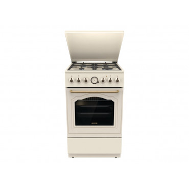 Gorenje Cooker | GKS5B70CLI | Hob type Gas | Oven type Electric | Sandy | Width 50 cm | Depth 59.4 cm | 70 L