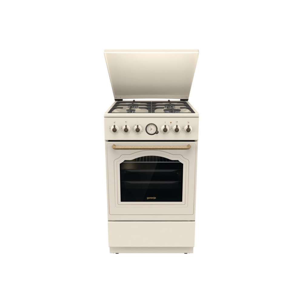 Gorenje Cooker | GKS5B70CLI | Hob type Gas | Oven type Electric | Sandy | Width 50 cm | Depth 59.4 cm | 70 L
