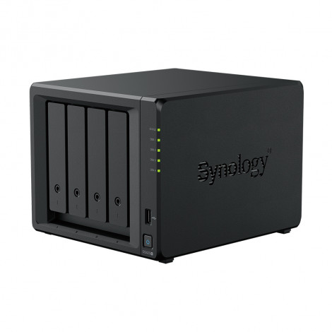 Synology DiskStation | DS425+ | Intel Celeron | J4125 | Processor frequency 2.0 GHz | 2 GB | DDR4 | Black