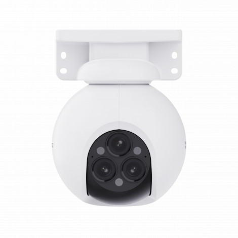 EZVIZ | Smart Home Wi-Fi Camera | CS-H80f | 4 MP+4 MP+4 MP | 2.8-12mm/F1.6 | IP67 | H.265/H.264 | Micro SD, Max. 512 GB