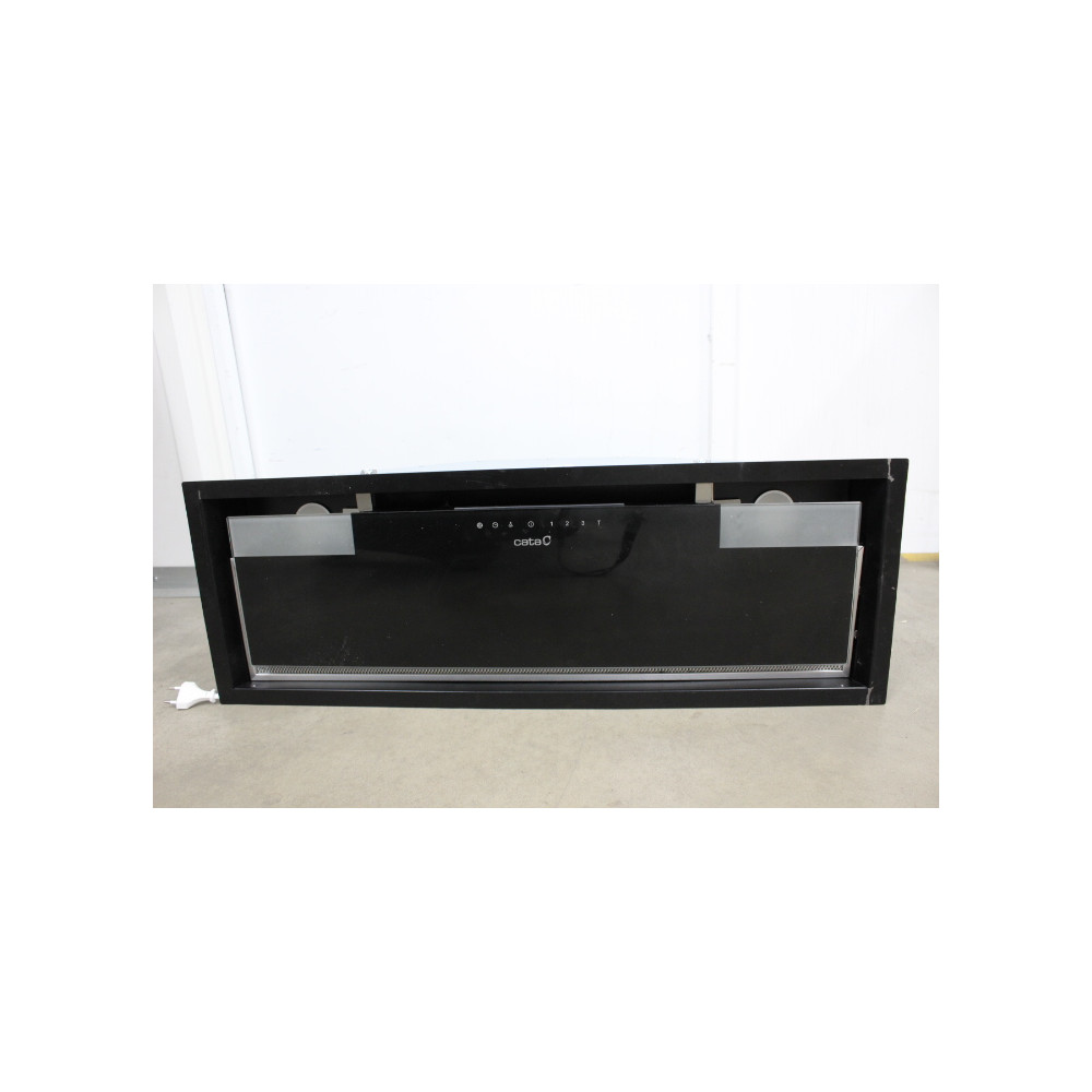 SALE OUT. CATA GC DUAL A 75 XGBK /D Hood, A, 64dB, 710m3/h, width 80cm, 32kWh per year, black glass | CATA Hood | GC DUAL A 75 X