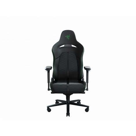 Razer Enki Gaming Chair with Enchanced Customization, Black/Green | Razer Ergonomic Gaming Chair Enki EPU Synthetic Leather Stee