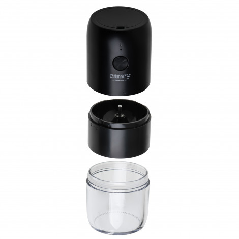 Camry Cordless USB Electric Coffee Grinder | CR 4302 | 25 W | Coffee beans capacity 25-30 g | Black