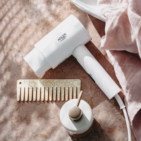 Adler AD 2285 Wall-Mount Hair Dryer, White