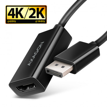 AXAGON RVD-HI20N DisplayPort - HDMI 2.0b adapter, 4K/60Hz