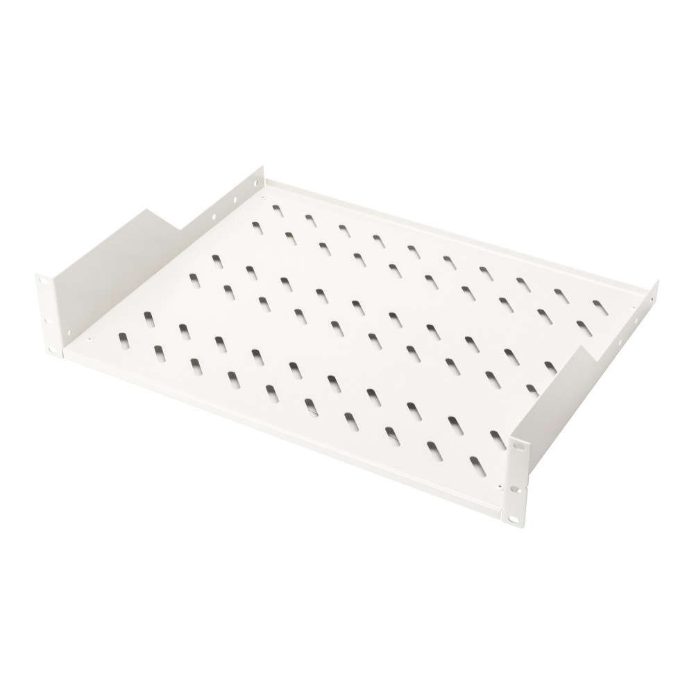 Digitus | Fixed Shelf for Racks | DN-97610 | White | Perfect for storage of components which are not 483 mm (19 ) suitable Slim 