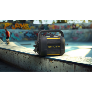 Muse | Jobsite Bluetooth Radio | M-968 BTY | 40 W | Bluetooth | NFC features