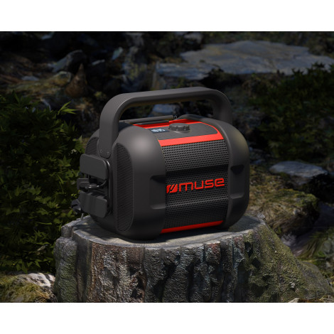 Muse | Jobsite Bluetooth Radio | M-968 BTR | 40 W | Bluetooth | NFC features