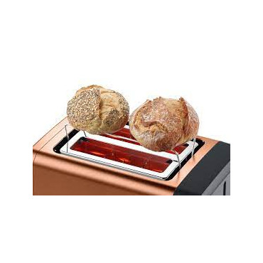 Bosch | DesignLine Toaster | TAT4P429 | Power 970 W | Number of slots 2 | Housing material Stainless Steel | Copper/Black