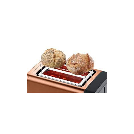 Bosch | DesignLine Toaster | TAT4P429 | Power 970 W | Number of slots 2 | Housing material Stainless Steel | Copper/Black