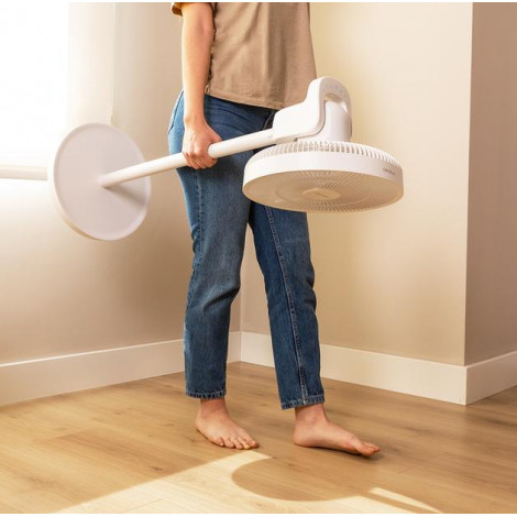 Cecotec EnergySilence 2600 Sunflower Portable | Stand Fan | Diameter 33 cm | Number of speeds 12 | Oscillation | 22 W | Remote c
