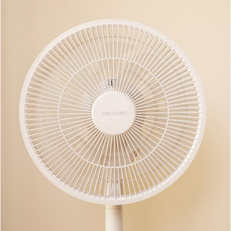 Cecotec EnergySilence 2600 Sunflower Portable | Stand Fan | Diameter 33 cm | Number of speeds 12 | Oscillation | 22 W | Remote c