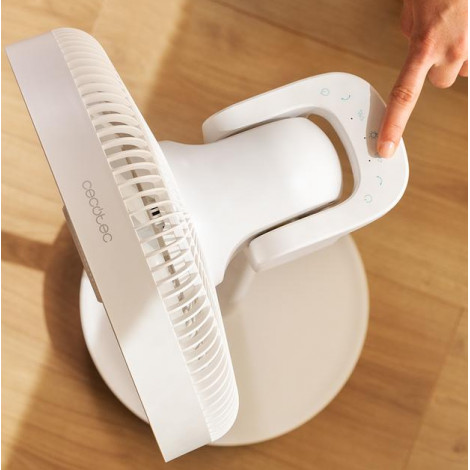 Cecotec EnergySilence 2600 Sunflower Portable | Stand Fan | Diameter 33 cm | Number of speeds 12 | Oscillation | 22 W | Remote c