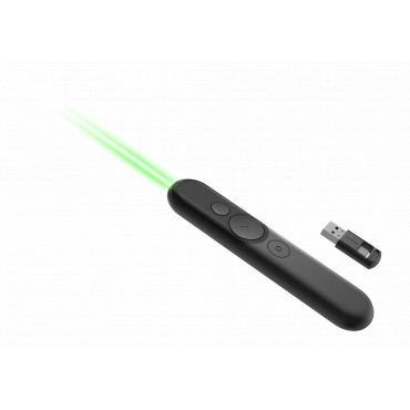 Lenovo | Laser Rechargeable Presentation Remote | Black