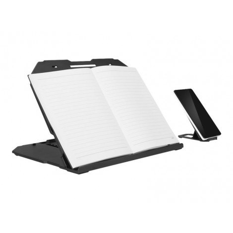 Lenovo | 2-in-1 Laptop Stand | 15 " | Black | 305 x 285 x 35 mm | 1 year(s)