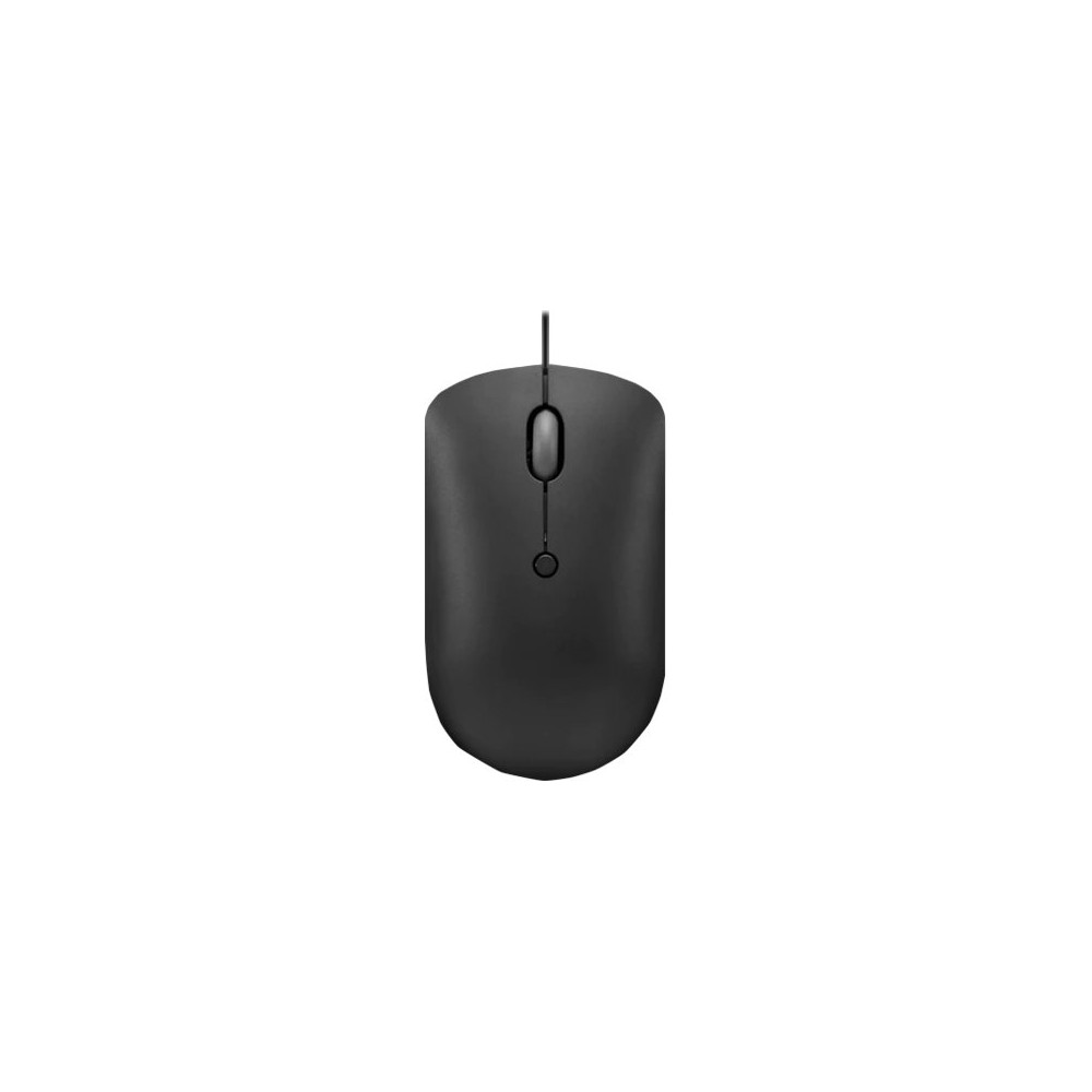 Lenovo | Compact Mouse | 400 | Wired | USB-C | Raven black