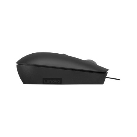 Lenovo | Compact Mouse | 400 | Wired | USB-C | Raven black
