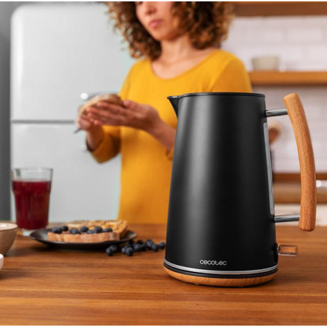 Cecotec ThermoSense 400 Black Woody Electric kettle