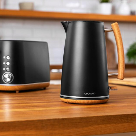 Cecotec ThermoSense 400 Black Woody Electric kettle
