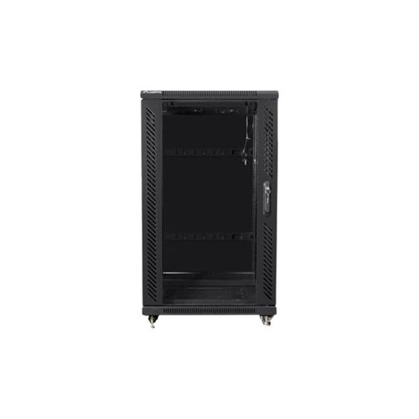Lanberg | Rack cabinet 19" free-standing 22U/600x800 (flat pack) | FF01-6822-12B | Black