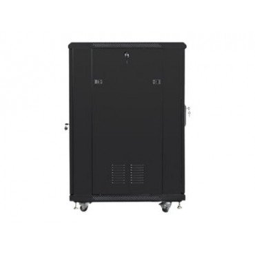 Lanberg | Rack cabinet 19" free-standing 22U/600x800 (flat pack) | FF01-6822-12B | Black