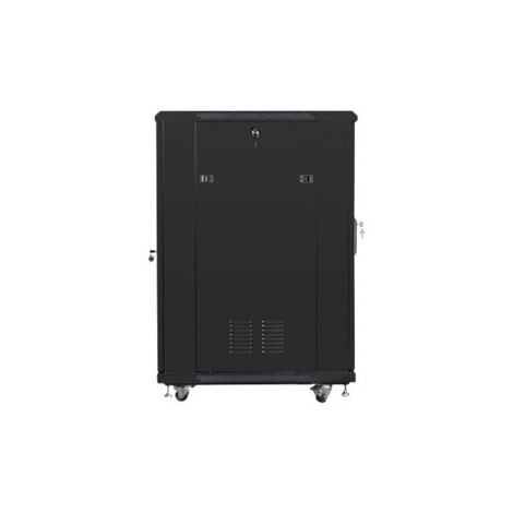 Lanberg | Rack cabinet 19" free-standing 22U/600x800 (flat pack) | FF01-6822-12B | Black