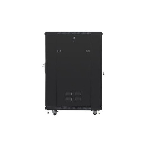 Lanberg | Rack cabinet 19" free-standing 22U/600x800 (flat pack) | FF01-6822-12B | Black
