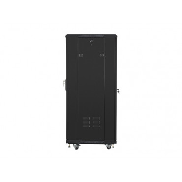 Lanberg | Rack cabinet 19" free-standing 27U/600x600 (flat pack) | FF01-6627-12B | Black