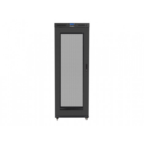 Lanberg | Rack cabinet 19" free-standing 37U/800x1000 (flat pack) with glass door lCD V2 | FF01-8037-23BL | Black