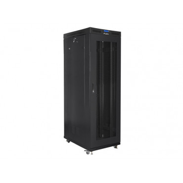 Lanberg | Rack cabinet 19" free-standing 37U/800x1000 (flat pack) with glass door lCD V2 | FF01-8037-23BL | Black