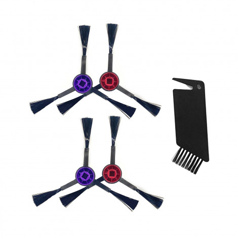 Midea M9 Spare parts kit: 2x Side Brushes L, 2x Side Brushes R, 1x Cleaning Brush
