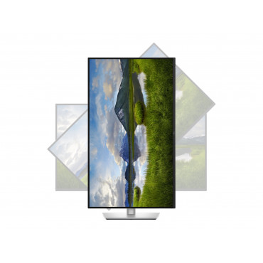 Dell LCD P3225QE 32" IPS UHD/3840x2160/HDMI,DP,USB-C,USB,RJ45/Black,Silver