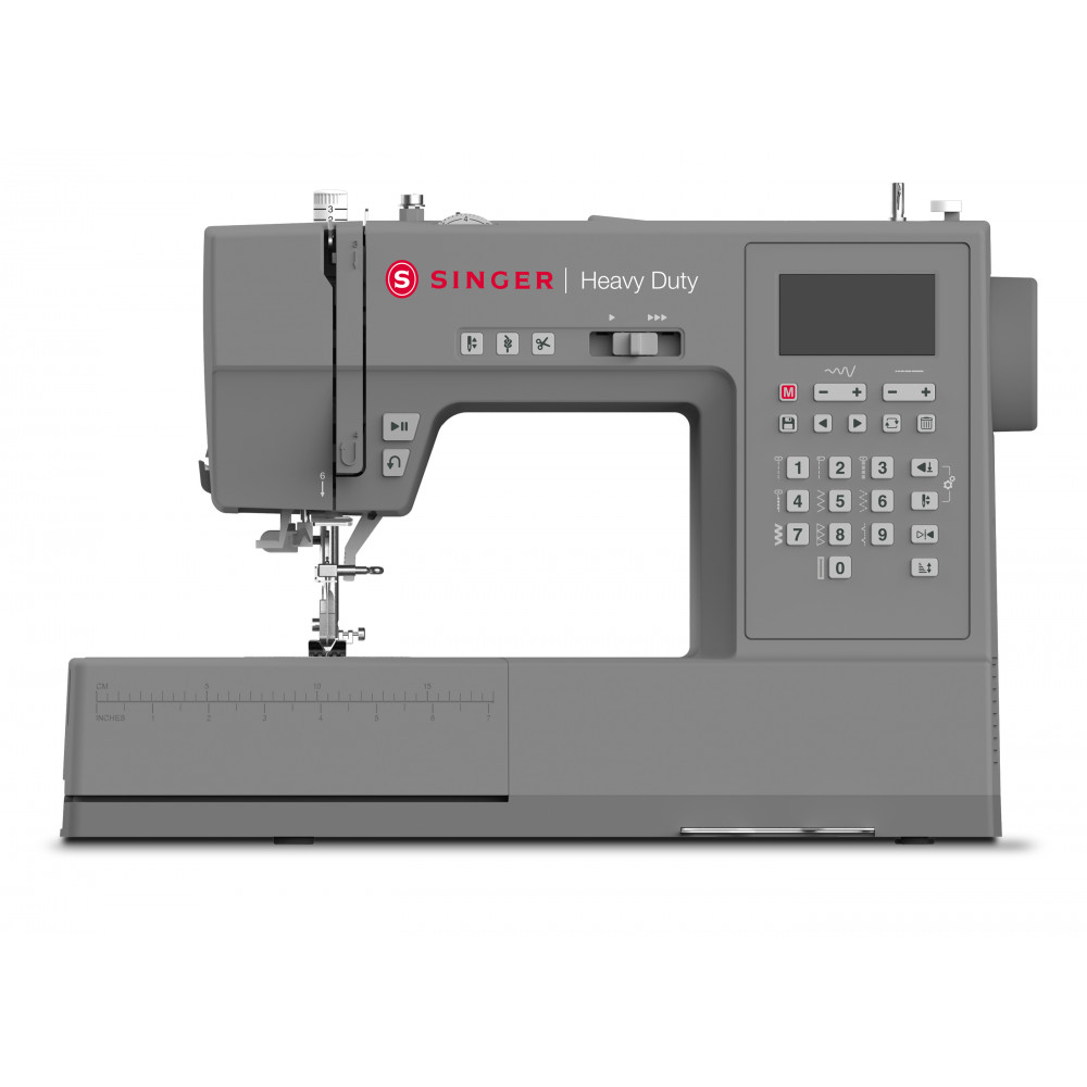 Singer Computerized Sewing Machine HD6800C Heavy Duty Number of stitches 586 Number of buttonholes 9 Grey