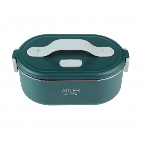 Adler | Electric lunch box with thermal bag | AD 4522 | 0.8 L | Plastic/Stainless steel | Green | Lid included
