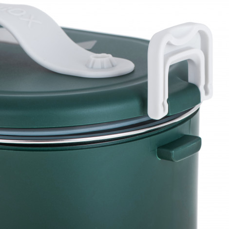 Adler | Electric lunch box with thermal bag | AD 4522 | 0.8 L | Plastic/Stainless steel | Green | Lid included