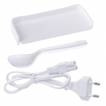 Adler | Electric lunch box with thermal bag | AD 4522 | 0.8 L | Plastic/Stainless steel | Green | Lid included