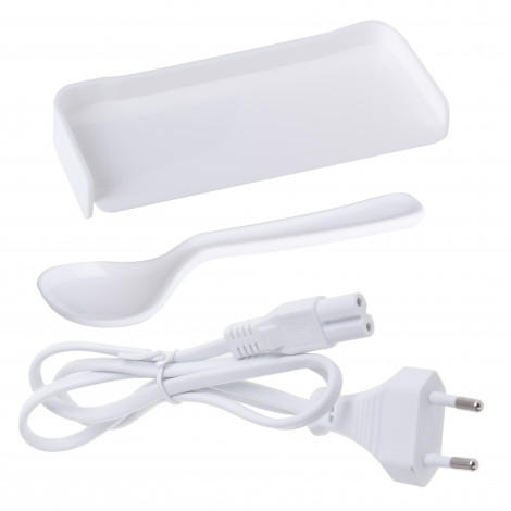 Adler | Electric lunch box with thermal bag | AD 4522 | 0.8 L | Plastic/Stainless steel | Green | Lid included