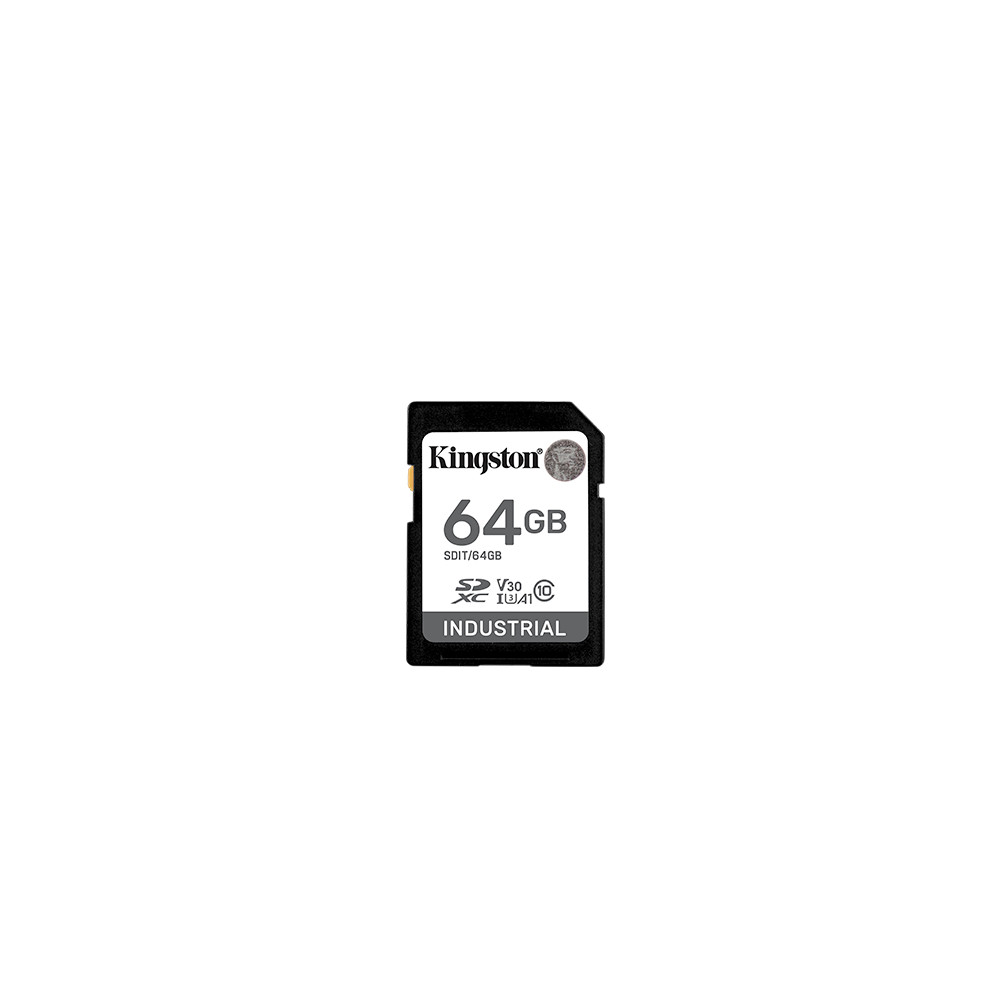 Kingston | Memory Card | SDIT/64GB | 64 GB | SD | Flash memory class Class 10, UHS-I, U3, V30, A1